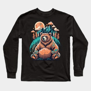 Fat Bear Week Nature Lover Long Sleeve T-Shirt